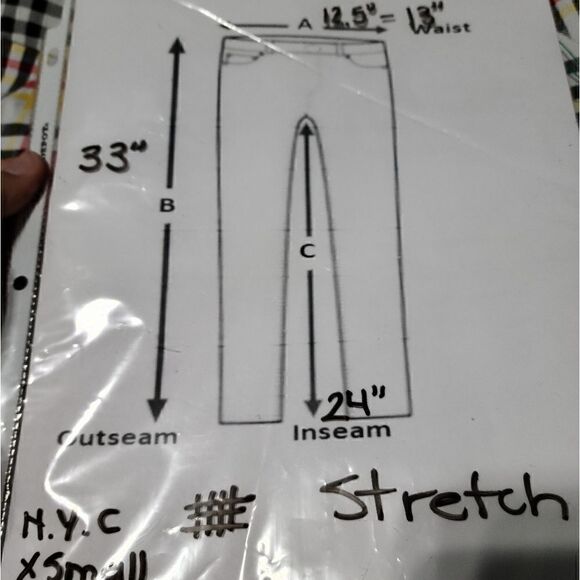 New York & Company Plaid Stretch Ankle Length Pant - Picture 9 of 12